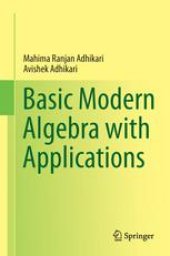 book Basic Modern Algebra with Applications