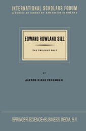 book Edward Rowland Sill: The Twilight Poet