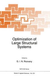 book Optimization of Large Structural Systems