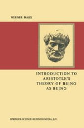 book Introduction to Aristotle’s Theory of Being as Being