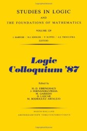 book Logic Colloquium'87, Proceedings of the Colloquium held in Granada