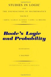 book Boole's Logic and Probability