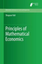 book Principles of Mathematical Economics