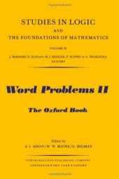 book Word Problems II: The Oxford Books. Proceedings Oxford, 1976