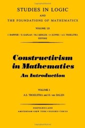 book Constructivism in Mathematics: An Introduction