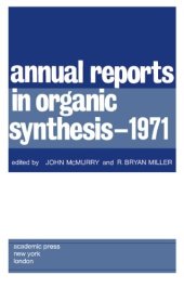 book Annual Reports in Organic Synthesis–1971