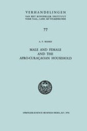 book Male and Female and the Afro-Curaçaoan Household