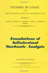 book Foundations of Infinhesimal Stochastic Ankysis