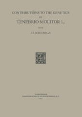 book Contributions to the Genetics of Tenebrio Molitor L