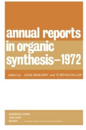 book Annual Reports in Organic Synthesis–1972