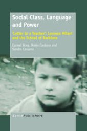 book Social Class, Language and Power: ‘Letter to a Teacher’: Lorenzo Milani and the School of Barbiana