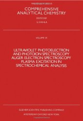 book Ultraviolet Photoelectron and Photoion Spectroscopy Auger Electron Spectroscopy Plasma Excitation in Spectrochemical Analysis