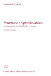 book Percezione e rappresentazione. Alcune ipotesi tra Alcune ipotesi tra Gombrich e Arnheim