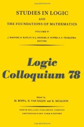 book Logic Colloquium '78, Proceedings of the colloquium held in Mons