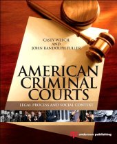 book American Criminal Courts. Legal Process and Social Context