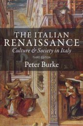 book The Italian Renaissance: Culture and Society in Italy