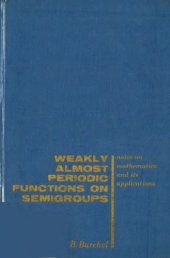 book Weakly almost periodic functions on semigroups