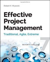 book Effective Project Management: Traditional, Agile, Extreme