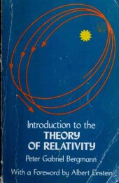 book Introduction To The Theory Of Relativity 1976 Dover Reprint