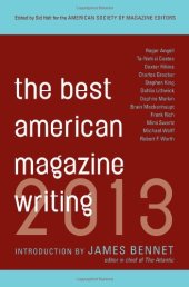 book Best American Magazine Writing 2013