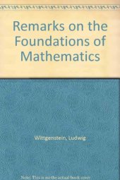 book Remarks On The Foundation Of Mathematics