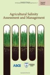 book Agricultural Salinity Assessment and Management