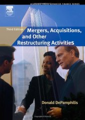 book Mergers, Acquisitions, and Other Restructuring Activities, Third Edition