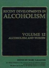 book Recent Developments in Alcoholism: Alcoholism and Women