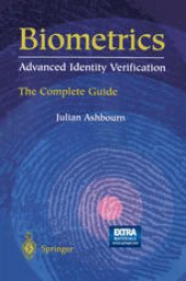 book Biometrics: Advanced Identity Verification: The Complete Guide