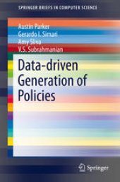 book Data-driven Generation of Policies