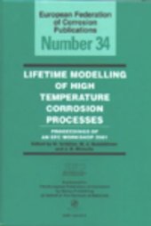 book B0772 Lifetime modelling of high temperature corrosion processes