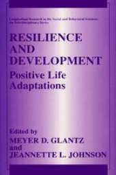 book Resilience and Development: Positive Life Adaptations