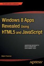 book Windows 8 Apps Revealed: Using HTML5 and JavaScript