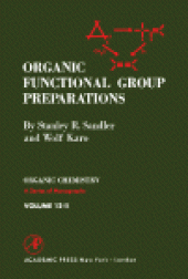 book Organic Functional Group Preparations