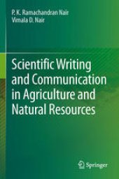 book Scientific writing and communication in agriculture and natural resources