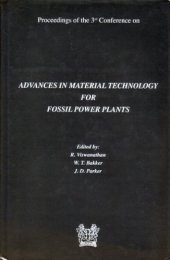 book B0770 Advances in material technology for fossil power plants