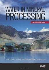 book Water in Mineral Processing