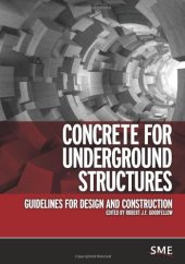 book Concrete for Underground Structures