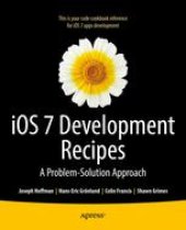 book iOS 7 Development Recipes: A Problem-Solution Approach