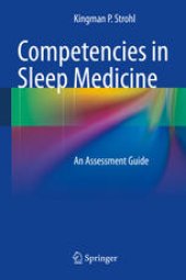 book Competencies in Sleep Medicine: An Assessment Guide