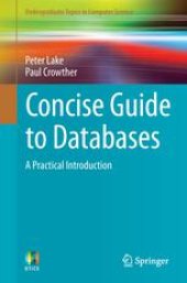 book Concise Guide to Databases: A Practical Introduction