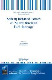 book Safety Related Issues of Spent Nuclear Fuel Storage: Strategies For Safe Storage Of Spent Fuel