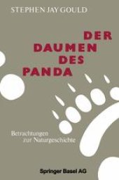 book Der Daumen des Panda: Betrachtungen zur Naturgeschichte