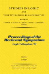 book Proceedings of the Herbrand Symposium