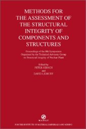 book B0778 Methods for the Assessment of the Structural Integrity of Components and Structures