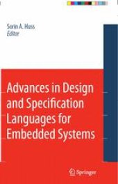 book Advances in Design and Specification Languages for Embedded Systems: Selected Contributions from FDL'06