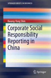 book Corporate Social Responsibility Reporting in China