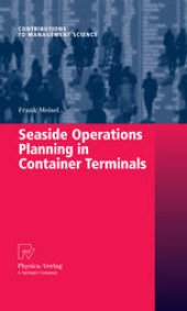 book Seaside Operations Planning in Container Terminals