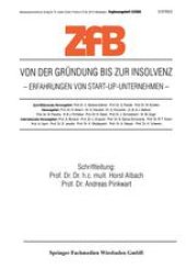 book Von der Gründung bis zur Insolvenz Erfahrungen von Start-Up-Unternehmen