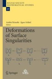 book Deformations of Surface Singularities